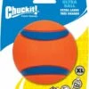 Chuckit! Ultra Ball XL – Honden Speelgoed – Ø 9 Cm – Oranje/Blauw – Apporteerspeelgoed – 1-Pack -Hondenbenodigdheden 962x1200 4