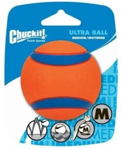 Chuckit! Chuckit Ultra Ball Hondenspeelgoed - Oranje - M - 2 Ballen - Ø 6cm -Hondenbenodigdheden 979x1200 3