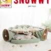 SNOWWY - Kattentunnel Met Kattenmand In één - Origineel En Uniek Design - Kattenhuis - Kattenhuis - Kat Kussen - Kattenbed - Matcha Groen 1 SNOWWY - Kattentunnel Met Kattenmand In één - Origineel En Uniek Design - Kattenhuis - Kattenhuis - Kat Kussen - Kattenbed - Matcha Groen -Hondenbenodigdheden 986x1200 2