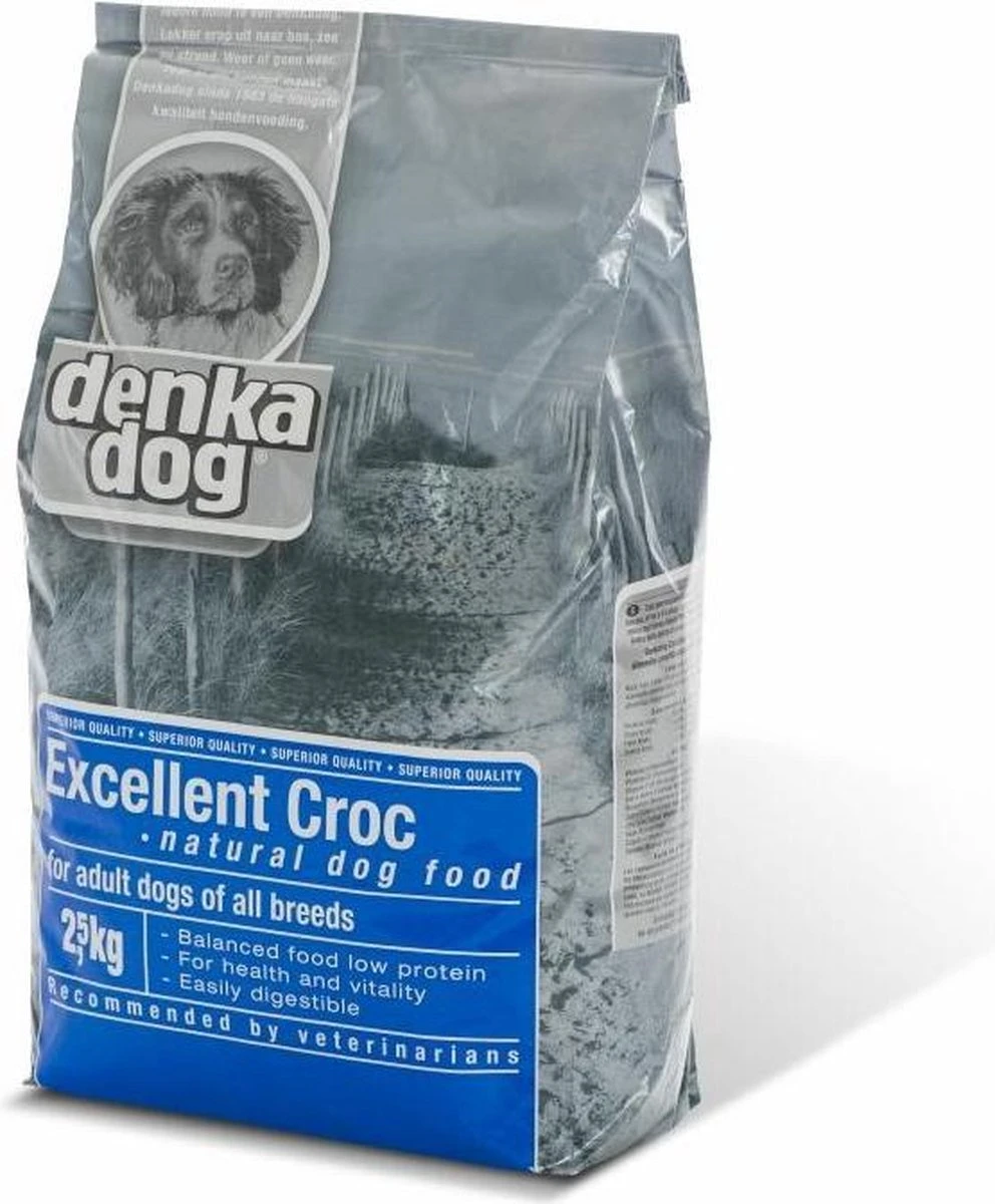 Denkadog Excellent Croc - Hondenvoer - 12.5 Kg 4 Denkadog Excellent Croc - Hondenvoer - 12.5 Kg - Afbeelding 2