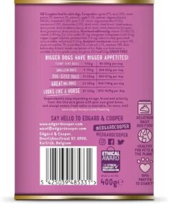 Edgard & Cooper Wild & Eend Blik - Voor Volwassen Honden - Hondenvoer - 12 X 400g 13 Edgard & Cooper Wild & Eend Blik - Voor Volwassen Honden - Hondenvoer - 12 X 400g -Hondenbenodigdheden 996x1200 6