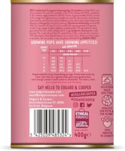 Edgard & Cooper Eend & Kip Blik - Voor Puppy's - Hondenvoer - 12 X 400 G -Hondenbenodigdheden 996x1200 7