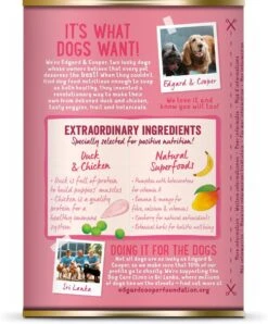 Edgard & Cooper Eend & Kip Blik - Voor Puppy's - Hondenvoer - 12 X 400 G -Hondenbenodigdheden 996x1200 8