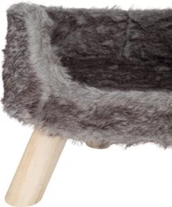 District 70 NORDIC - Luxe Kattenmand Op Pootjes - 40x30x25cm In Silver - Silver -Hondenbenodigdheden 998x1200 3